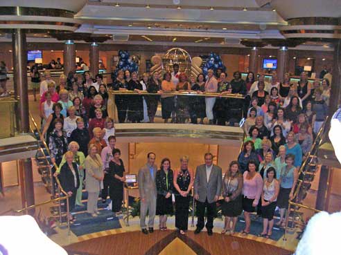 "Royal Caribbean Godmother Nominees onboard Majesty of the Seas"